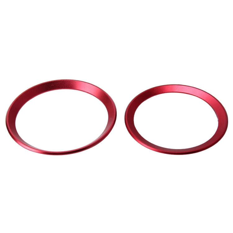 2 PCS/Set Zinc Alloy Steering Wheel Decoration Ring Sticker Logo Car Styling Modification Car Fro...