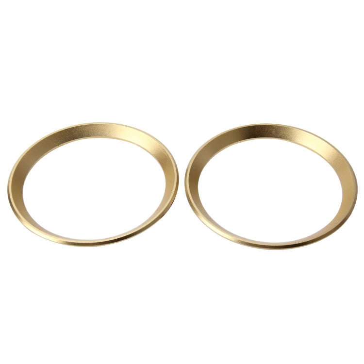 2 PCS Car Logo Decorative Circle Steering Wheel Decoration Ring Sticker Logo Car Styling Modifica...