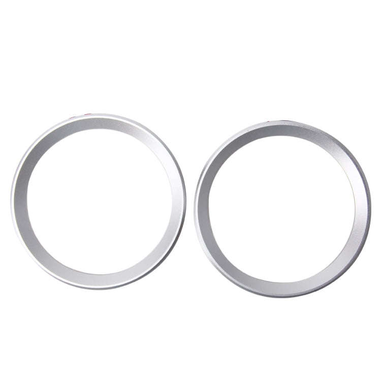 2 PCS Car Logo Decorative Circle Steering Wheel Decoration Ring Sticker Logo Car Styling Modifica...