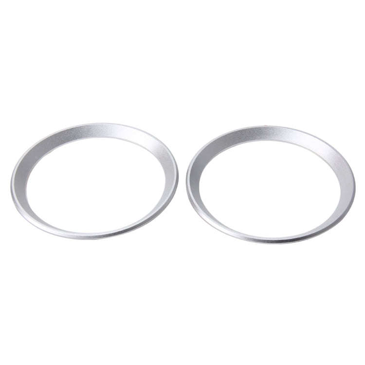 2 PCS Car Logo Decorative Circle Steering Wheel Decoration Ring Sticker Logo Car Styling Modifica...