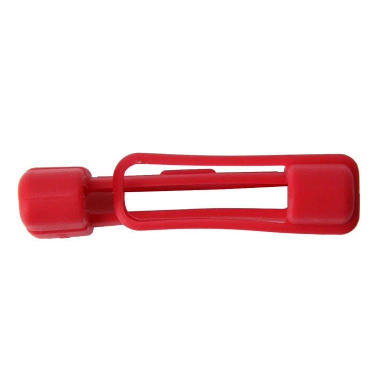 Universal Adjustable Car Seat Belt Buckle Plug Protective Cover Case(Red)