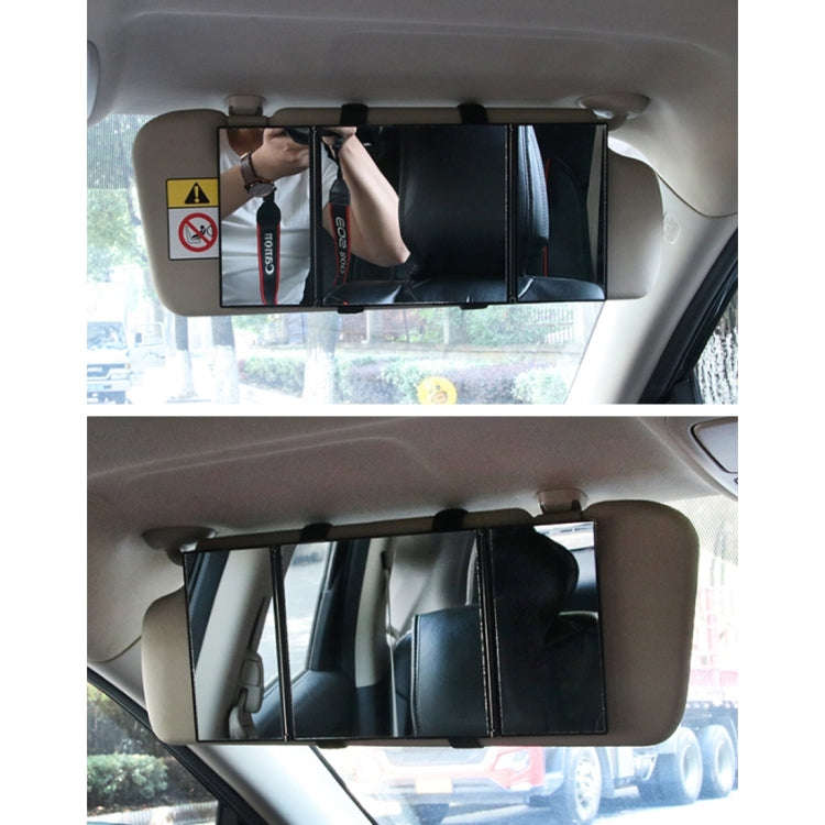 SHUNWEI Car Sun Visor Adjustable Mirror Car Makeup Sun-shading Vehicle Mounted Cosmetic Mirror Fo...