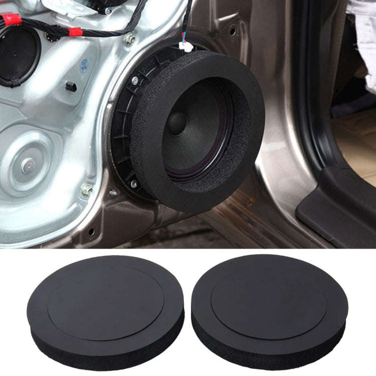 2 PCS Car Sound Insulation Speaker Soundproof Cotton with Self Adhesive Car Sound Insulation Cott...
