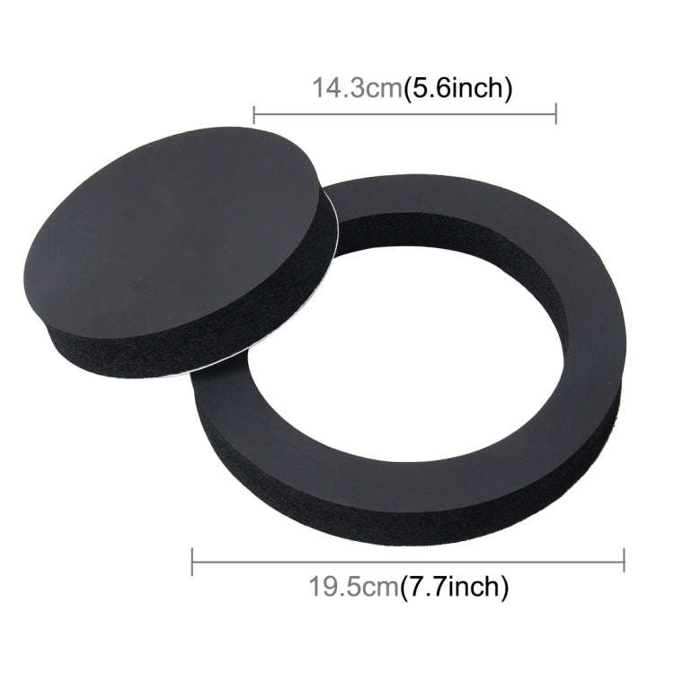 2 PCS Car Sound Insulation Speaker Soundproof Cotton with Self Adhesive Car Sound Insulation Cott...