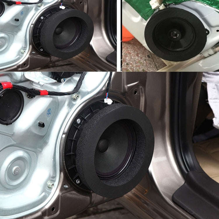 2 PCS Car Sound Insulation Speaker Soundproof Cotton with Self Adhesive Car Sound Insulation Cott...