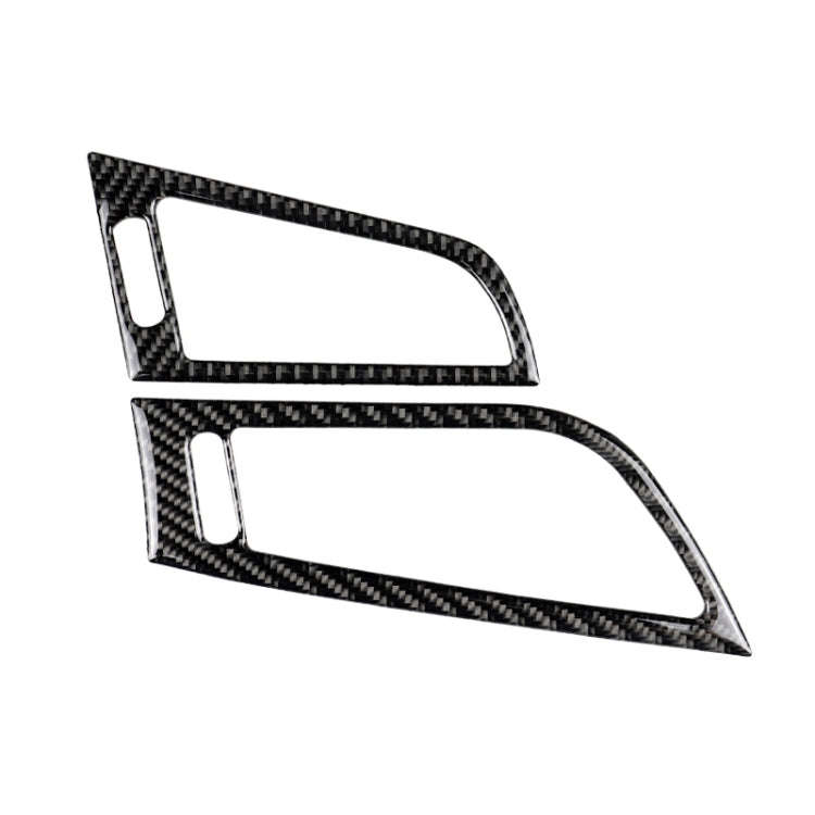 Car Carbon Fiber Side Air Outlet Panel Solid Color Decorative Sticker for BMW Z4 2009-2015, Suita...