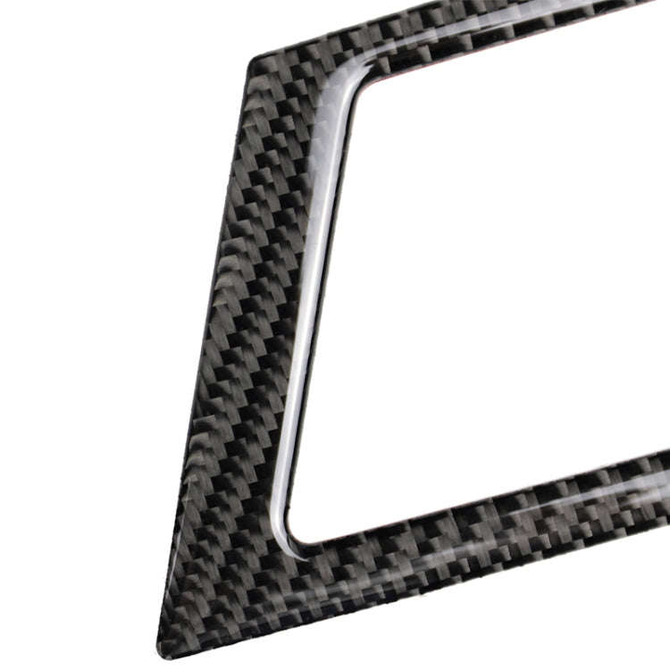 2 PCS For Left Driving Car Carbon Fiber Intermediate Air Outlet Panel Soild Color Decorative Stic...