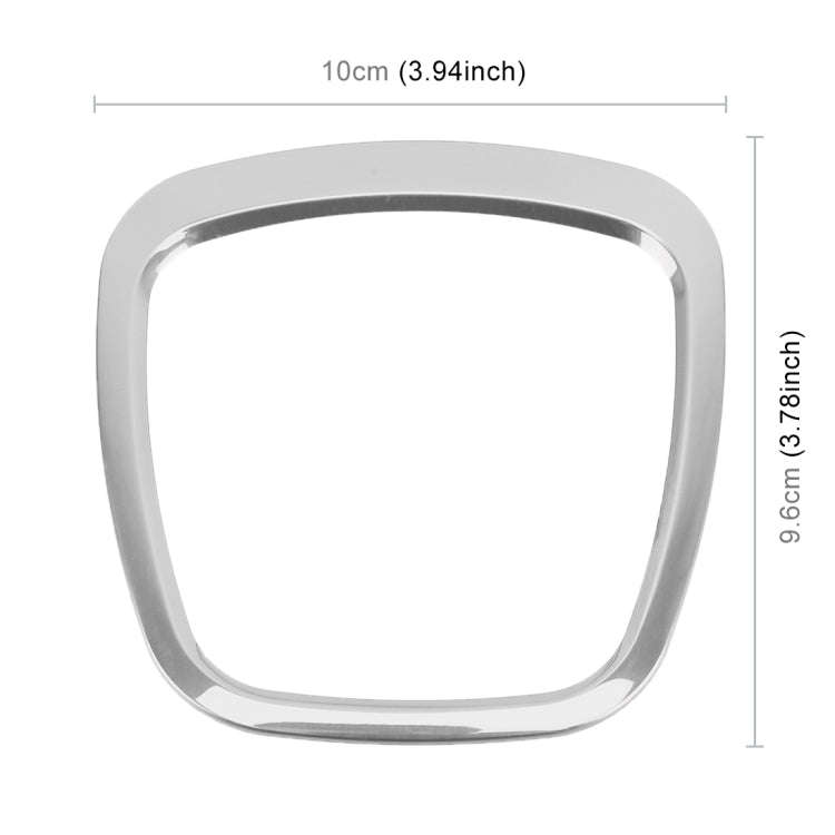 Car Auto Steering Wheel Decorative Ring Cover Trim Sticker Decoration for Audi(Silver)
