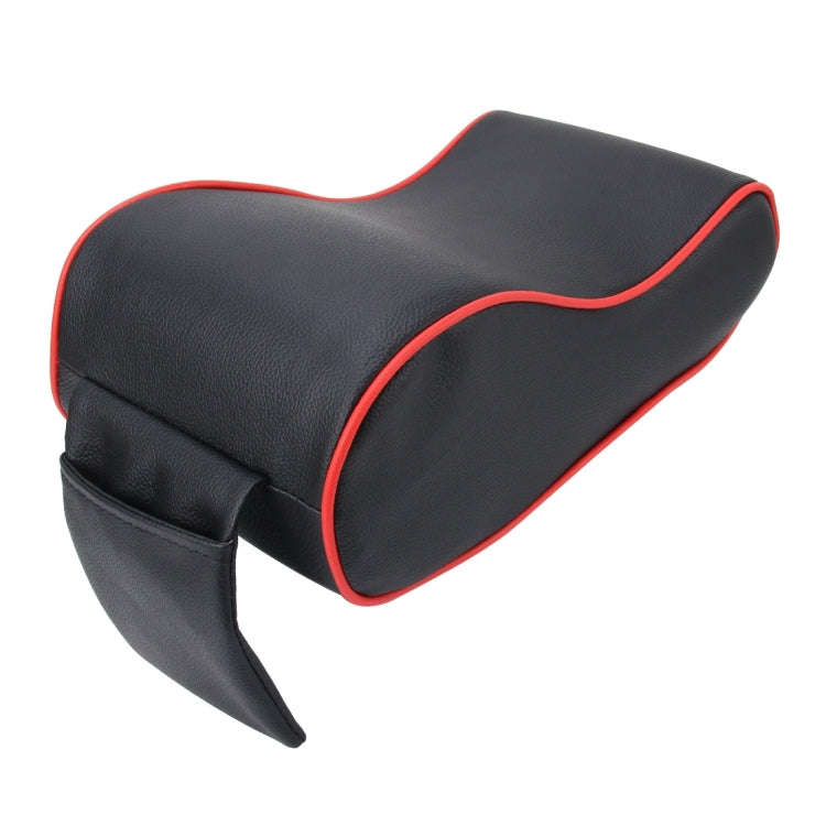 Universal Car PU Leather and Memory Foam Wrapped  Armrest Box Breathable Car Armrest Box Mat with...