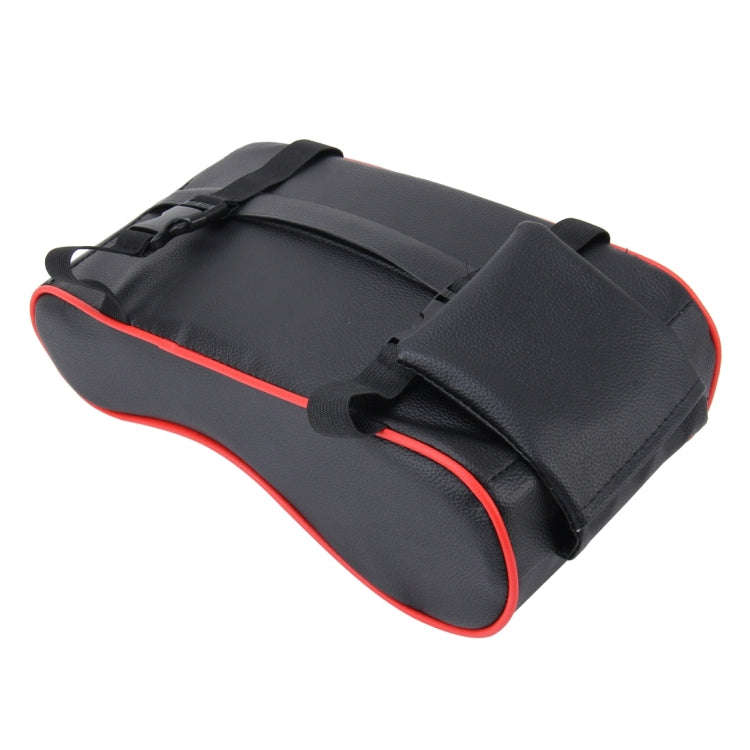 Universal Car PU Leather and Memory Foam Wrapped  Armrest Box Breathable Car Armrest Box Mat with...