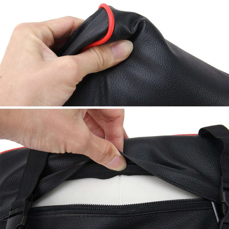 Universal Car PU Leather and Memory Foam Wrapped  Armrest Box Breathable Car Armrest Box Mat with...