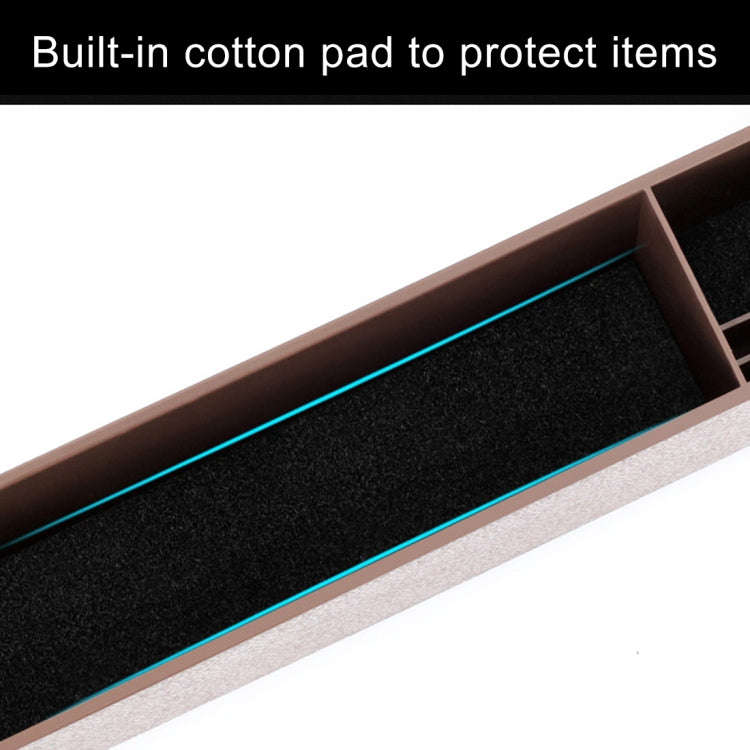 Universal Car Multi-functional Charger Console Side Pocket Seat Gap Side Storage Box, with 2 USB ...