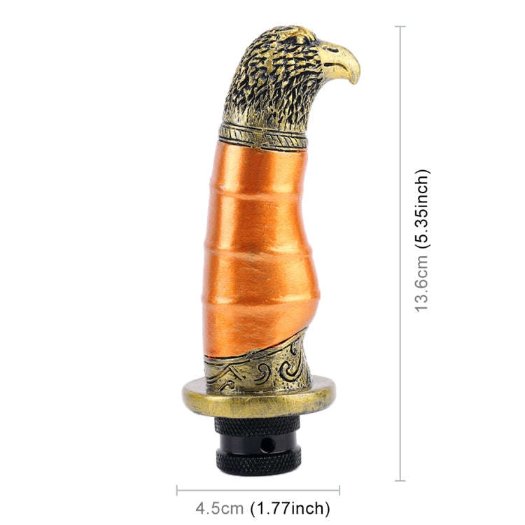 Universal Car Eagle Shape Metal Gear Shift Knob Modified Car Auto Transmission Shift Lever Knob(G...