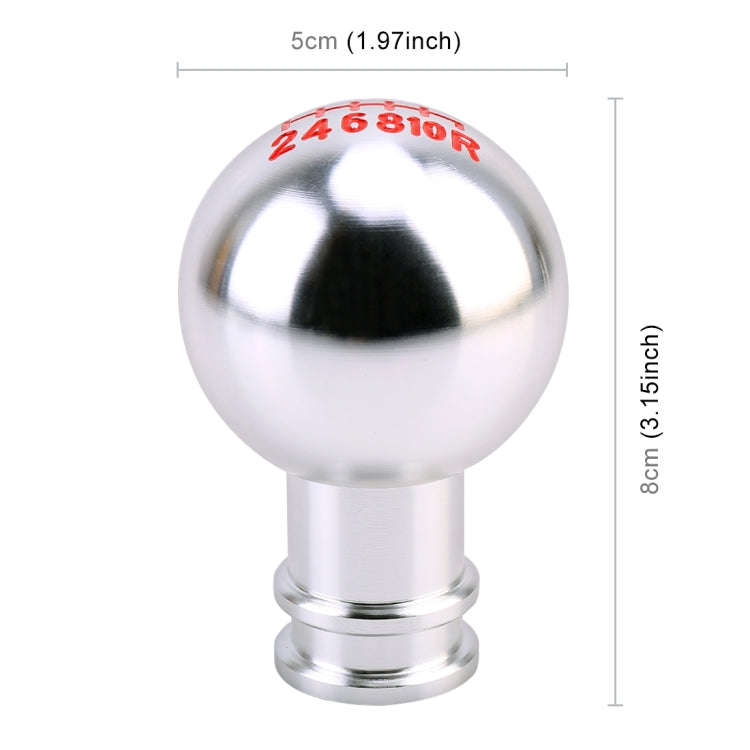 Universal Car Metal 5-Speed Gear Shift Knob Modified Car Auto Transmission Shift Lever Knob