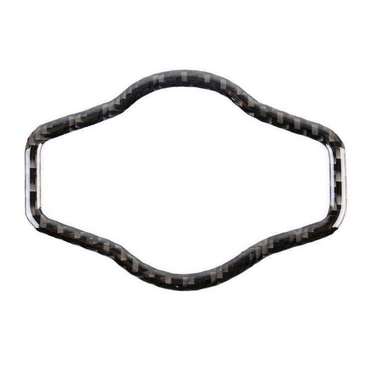 Car Carbon Fiber Headlight Switch Button Decorative Sticker for Audi A4L / A5 / Q5 2009-2016