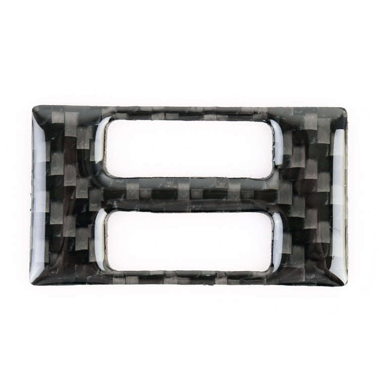 Car Carbon Fiber Air Conditioning Switch Decorative Sticker for Audi A4L / A5 / Q5 2009-2016