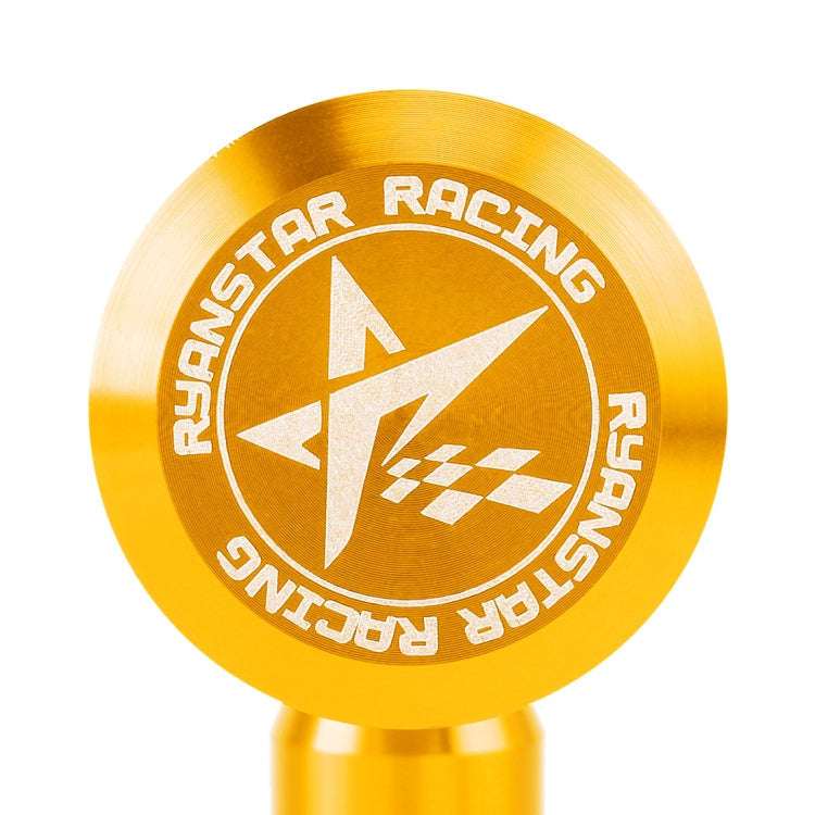 Universal Car Thread T-shaped Gear Head Gear Shift Knob(Gold)
