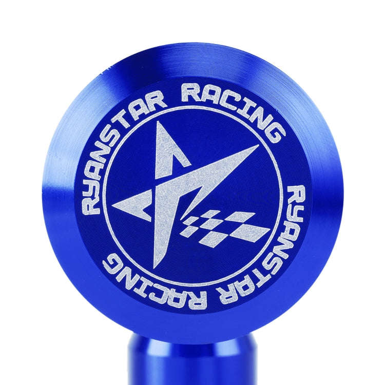 Universal Car Thread T-shaped Gear Head Gear Shift Knob(Blue)