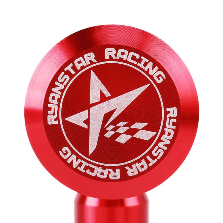 Universal Car Thread T-shaped Gear Head Gear Shift Knob(Red)
