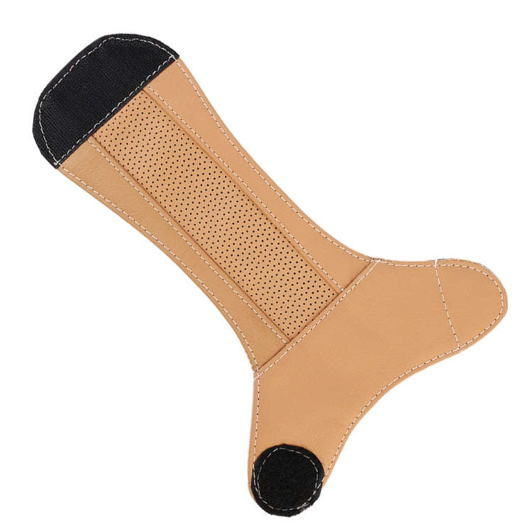 Universal Nonslip Breathable Genuine Leather Car Gear Shift Knob Cover(Brown)