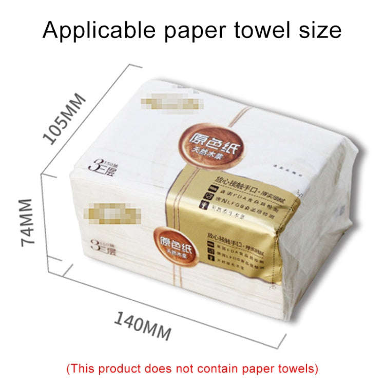 DERANFU Multi-function Car Backseat Hanger Armrest Box Leather Towel Box(Beige)