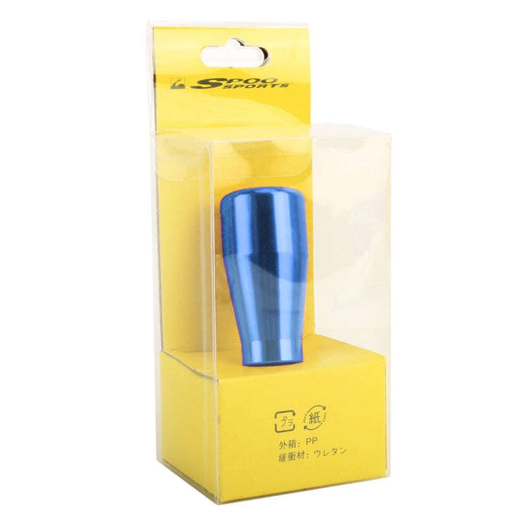 Universal Car Solid Color Cone Shape Shifter Manual Automatic Gear Shift Knob(Blue)