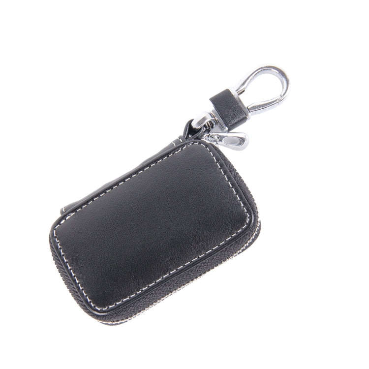 Universal Leather Flash Powder Texture Waist Hanging Zipper Wallets Key Holder Bag (No Include Ke...