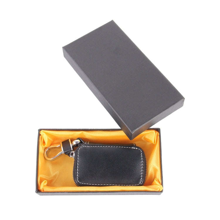 Universal Leather Flash Powder Texture Waist Hanging Zipper Wallets Key Holder Bag (No Include Ke...