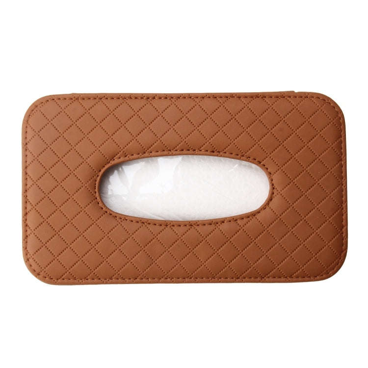 Universal Car Facial Tissue Box Case Holder Tissue Box Fashion and Simple Paper Napkin Bag with N...
