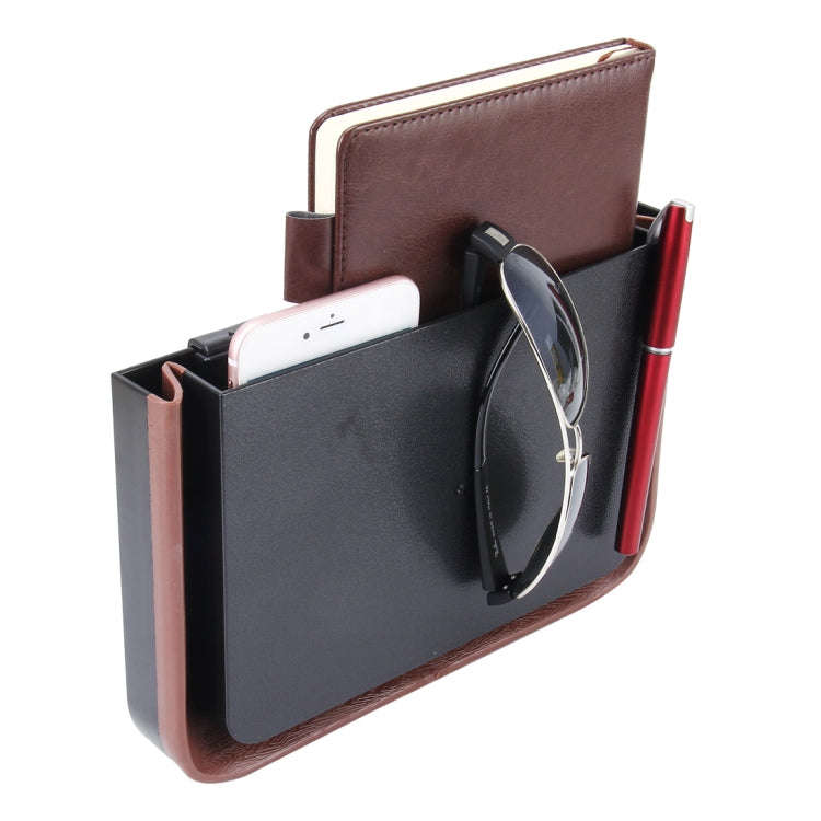 Car Auto ABS Carrying Organizer Storage Seatback Hanger Box Bag for Phone Coin Key and Other Smal...