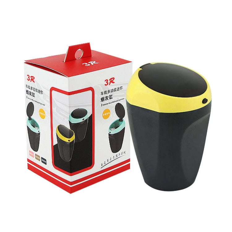 3R-2113 Universal Portable Car ABS Trash Rubbish Bin Ashtray