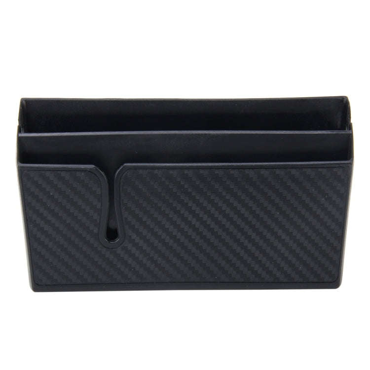 Car EVA Carrying Organizer Storage Double-layer Sticker Bag for Phone Coin Key and Other Small It...