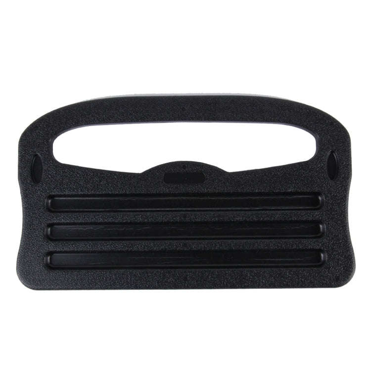 Vehicle Portable Desk Steering Wheel Multi-use Tray Stand Car Food Eating Table iPad Holder(Black)
