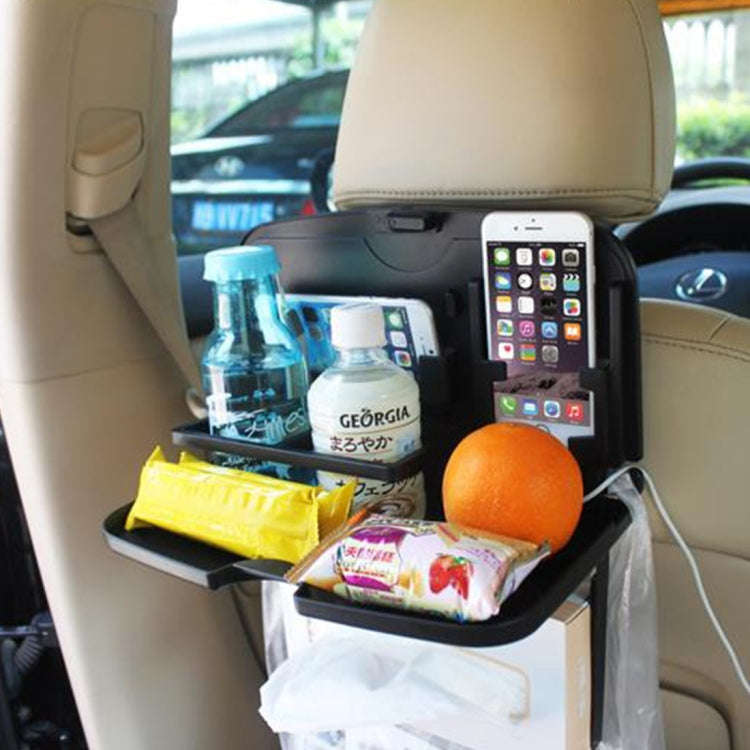 SHUNWEI SD-1509 Car Auto Back Seat Folding Table Drink Food Cup Tray Holder Stand Desk Multi-purp...