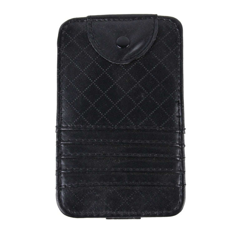 FUDAOCHE Multi-functional Auto Car Sun Visor Sunglasses Holder Card CD Storage Holder Pouch Bag(B...