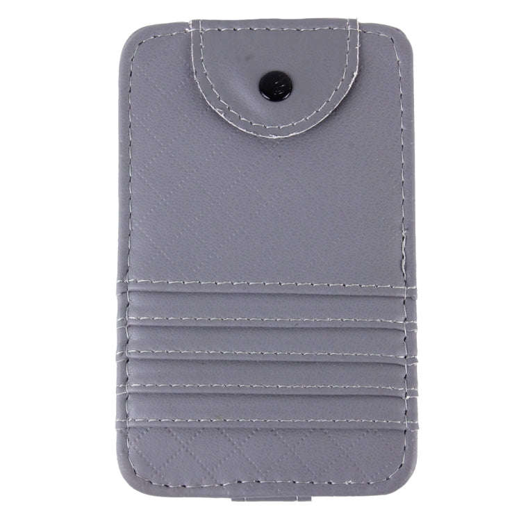 FUDAOCHE Multi-functional Auto Car Sun Visor Sunglasses Holder Card CD Storage Holder Pouch Bag(G...