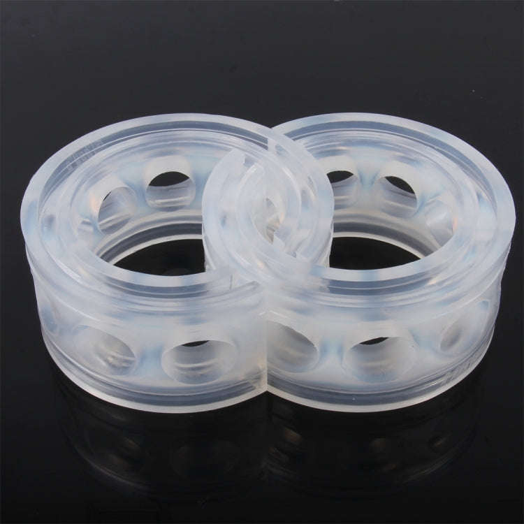 2 PCS Car Auto D Type Shock Absorber Spring Bumper Power Cushion Buffer, Spring Spacing: 22mm, Co...