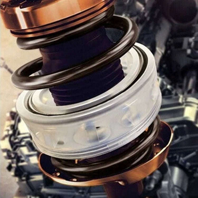 2 PCS Car Auto E Type Shock Absorber Spring Bumper Power Cushion Buffer, Spring Spacing: 17mm, Co...