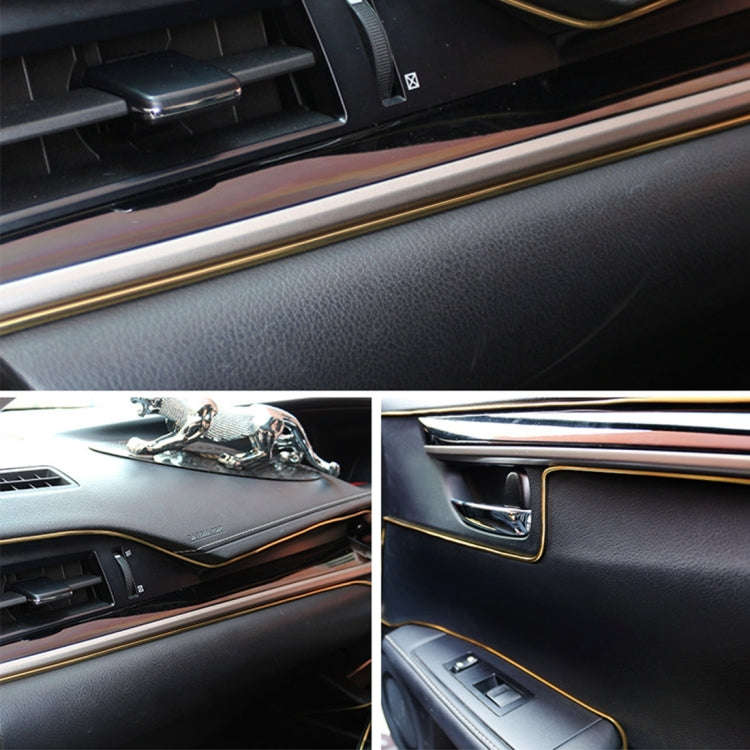 5m Flexible Trim For DIY Automobile Car Interior Exterior Moulding Trim Decorative Line Strip wit...