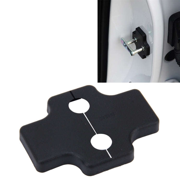4 PCS Car Door Lock Buckle Decorated Rust Guard Protection Cover for BaoJun Chery SGMW Chevrolet ...
