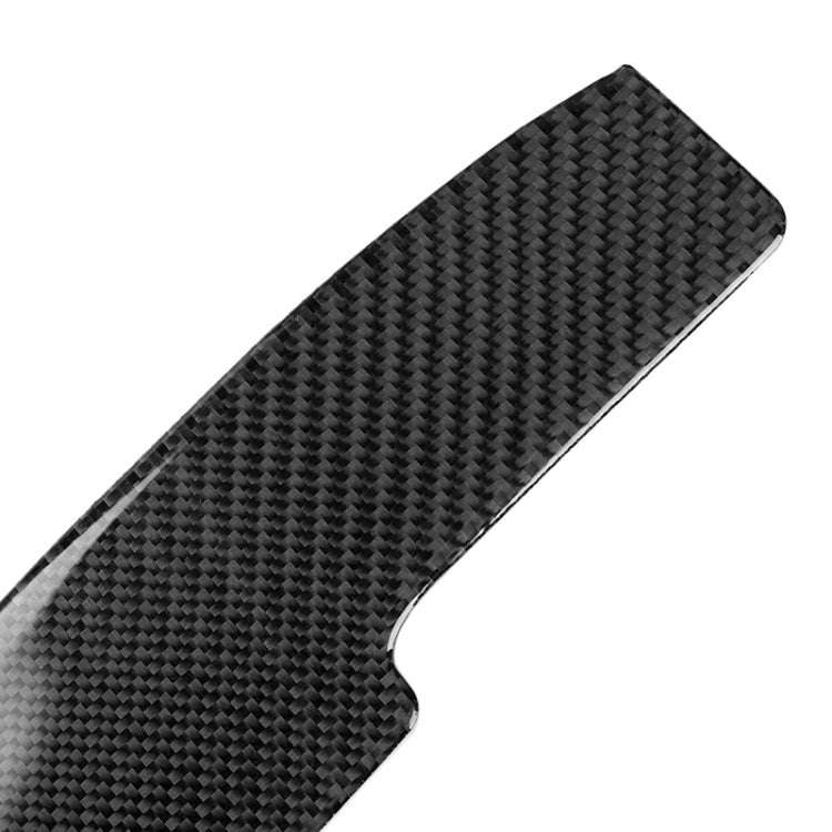 2 PCS Car Carbon Fiber Window Lift Panel Decorative Sticker for Mercedes-Benz W204 C Class 2007-2...