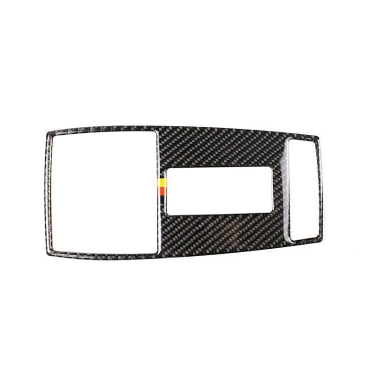 Car German Flag Carbon Fiber Reading Lamp Frame Decorative Sticker for Mercedes-Benz W204 2007-20...