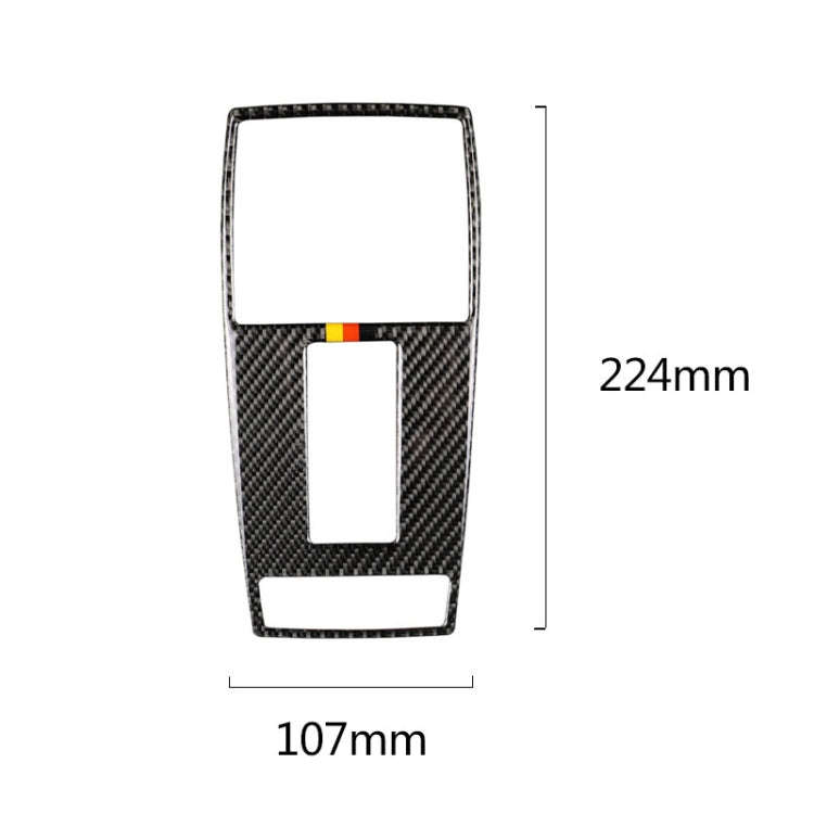 Car German Flag Carbon Fiber Reading Lamp Frame Decorative Sticker for Mercedes-Benz W204 2007-20...