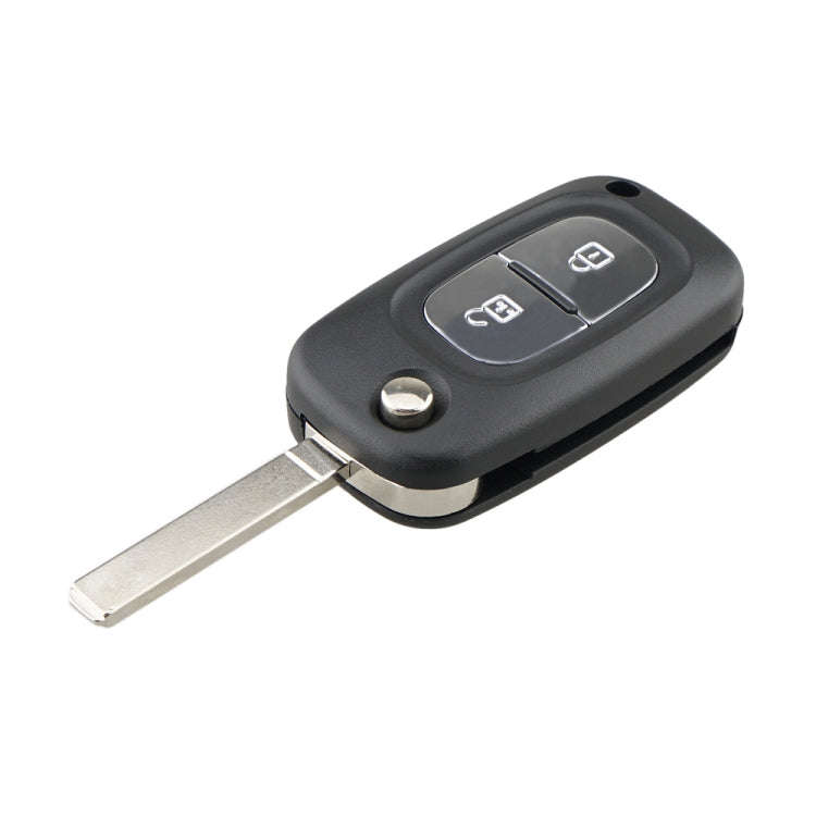 For RENAULT Clio / Megane / Kangoo / Modus Car Keys Replacement 2 Buttons Car Key Case with Folda...