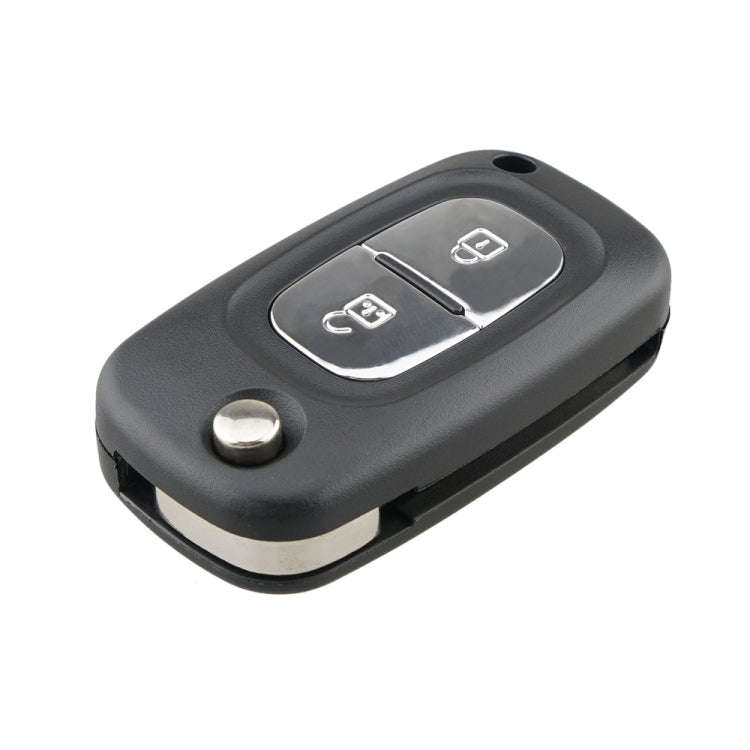 For RENAULT Clio / Megane / Kangoo / Modus Car Keys Replacement 2 Buttons Car Key Case with Folda...