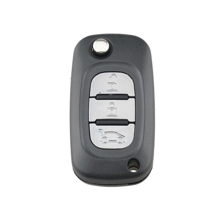 For RENAULT Clio / Megane / Kangoo / Modus Car Keys Replacement 3 Buttons Car Key Case with Folda...