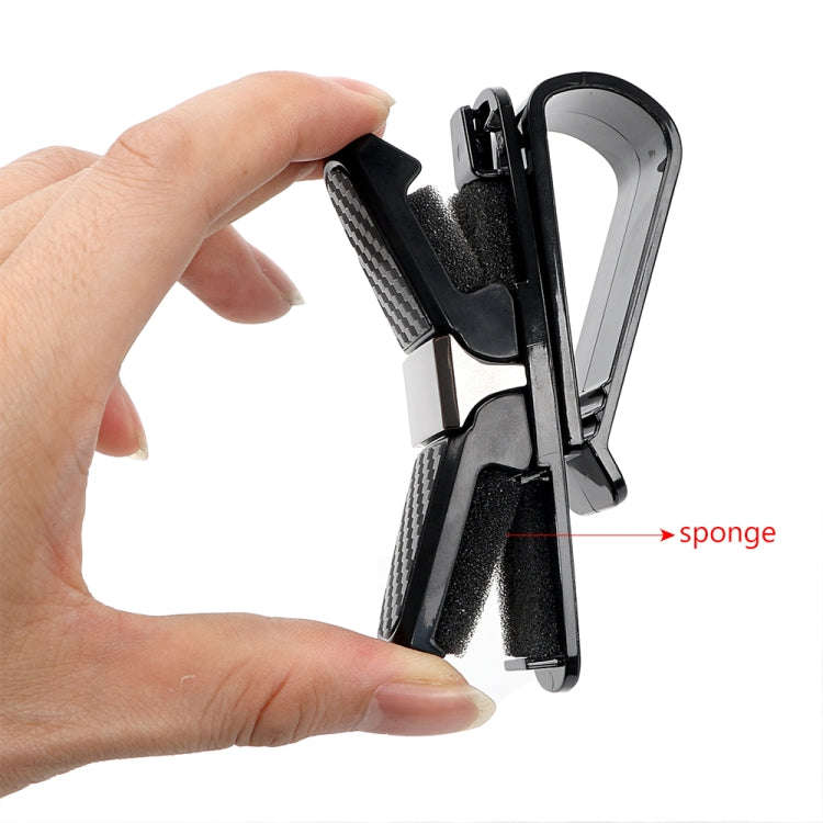 Vehicle Mounted Glasses Clip Car Eyeglass Bill Holder, Package: OPP Bag(Grey)