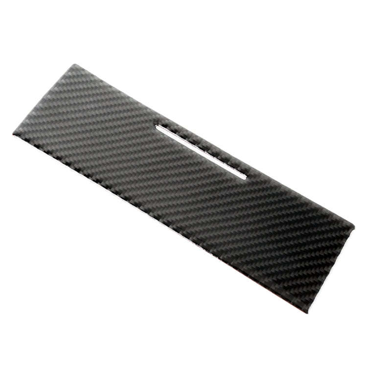 Car Carbon Fiber Cigarette Lighter Panel Frame Decorative Sticker for Volkswagen Touareg 2011-2018