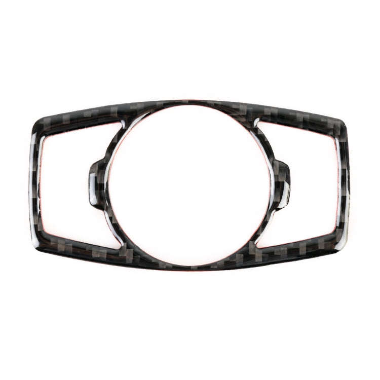 Car Carbon Fiber Headlight Adjustment Frame Decorative Sticker for Ford New Mondeo 2013-2019