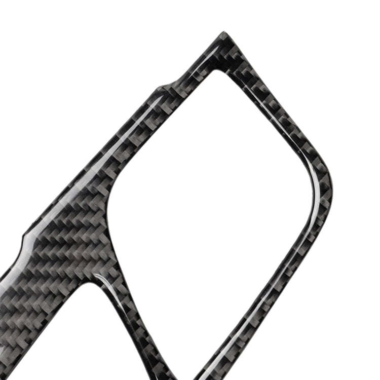 2 in 1 Car Carbon Fiber Gear Position Panel Decorative Sticker for BMW 5 Series G38 528Li / 530Li...